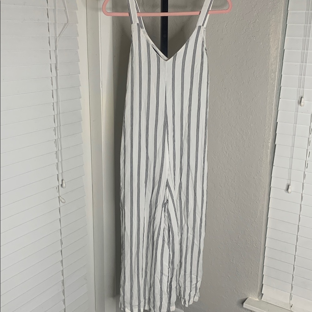 American eagle outfitters stripped jumpsuit xs - Picture 3 of 6